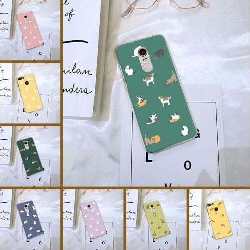 Yellow Dog Phone Case For Pocophone F1 Xiaomi Redmi Note 4 4X 5 5A 6 Pro Prime Silicone Back Cover For Redmi S2 6A 5 Plus 4A