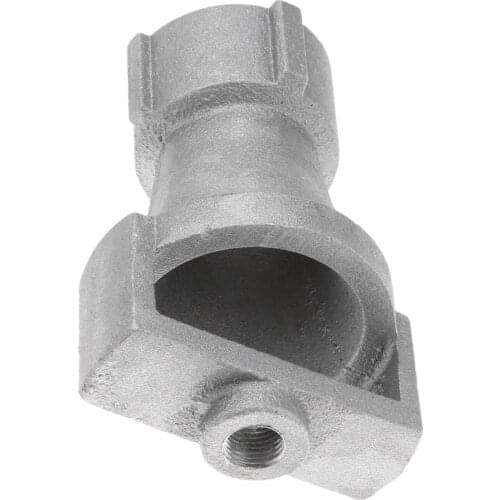 BTU Sand Casting Alumium Venturi Burner Inlet 1ich BSP Outlet 1/4 Inch BSP Without Fitting DIY Industry Forge Burner Spare Part
