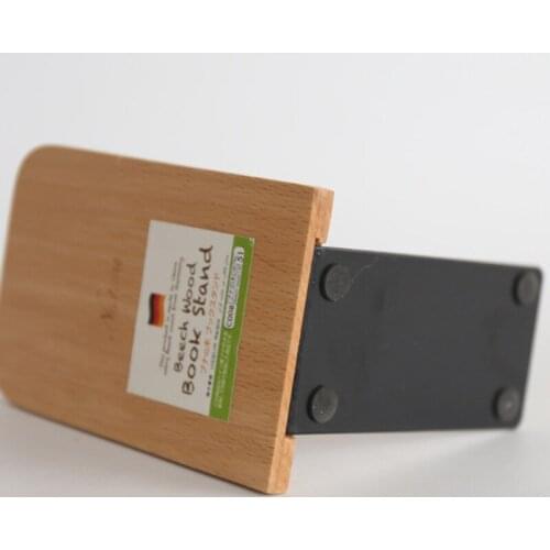 Exquisite Beech Wood Bookends for Home Office School Desk Book Ends Decorative Bookshelf Display Organizers Gifts LX0B