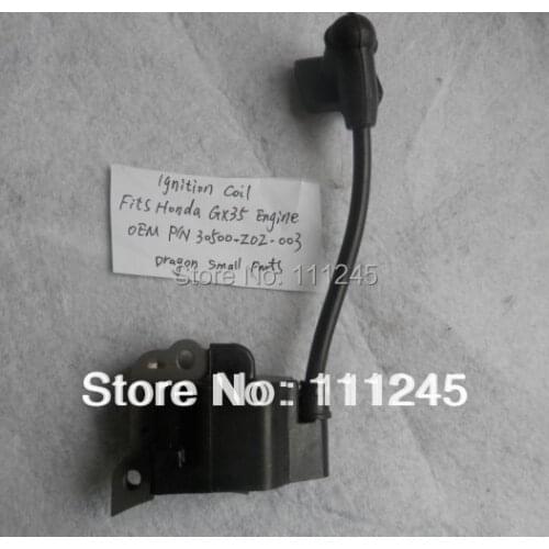 IGNITION COIL FITS HONDA GX35 UMK435 CQ35 4 STROKE BRUSH CUTTER MAGNETO BLOWER CDI IGNITOR IGNITER REPL. OEM P/N 30500.ZOZ.003