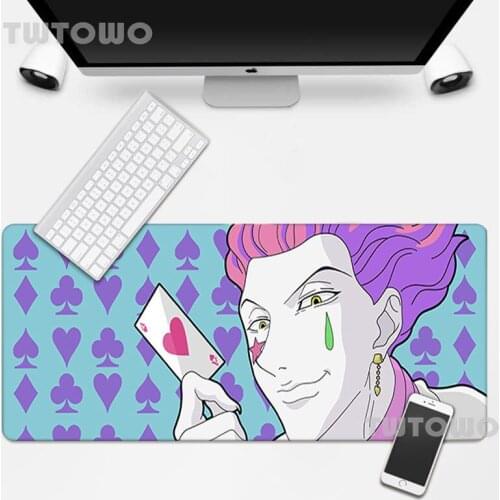 Hunter X Hunter Mouse Pad Mouse Mat Gaming MousePad MousePads Keyboard Pad Desktop Mouse Pad Gamer Soft New HD Mice Pad Home