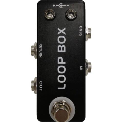 Pedal guitarra Mosky Guitar pedal Mini Loop Box Guitar Effect Pedal Switcher Channel Selection True Bypass pedaleira de guitarra
