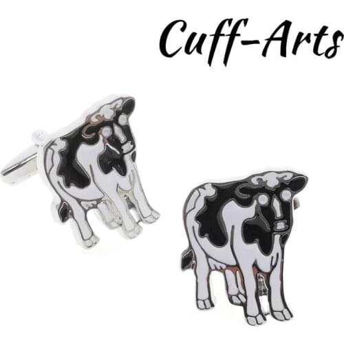 Mens Cufflinks Cow Farm Cufflinks Gifts for Men Gemelos Les Boutons De Manchette by Cuffarts C10609