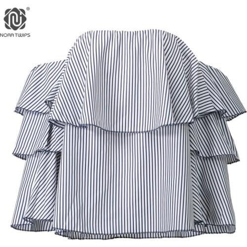 NORA TWIPS Light Blue Blouses