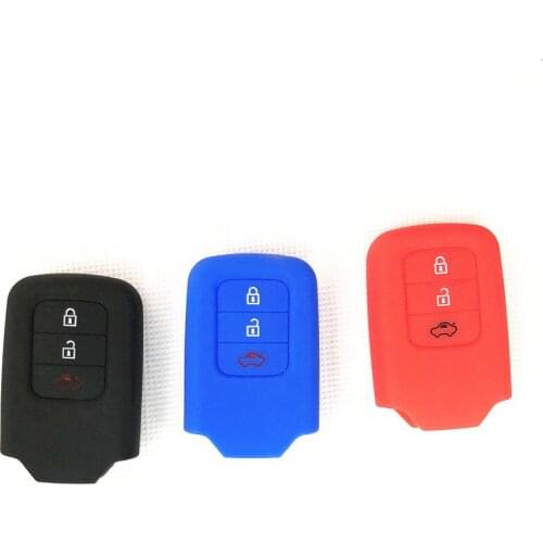 New Soft Silicone Protection key Case Cover for Honda ELISION CIVIC JADE SPIRIOR ACCORD ODYSSEY FIT Car Styling Protect Shell