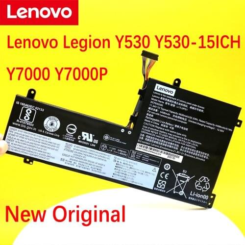 Original Lenovo Legion Y530 Y530-15ICH Y7000 Y7000P L17C3PG1 L17L3PG1 L17M3PG1 L17M3PG3 4480mAh Laptop battery