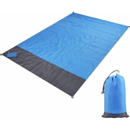 Portable Outdoor Waterproof Nylon Travel Camping Hiking Picnic Beach Lightweight Mat Blanket For Camping Picnic Beach Hiking