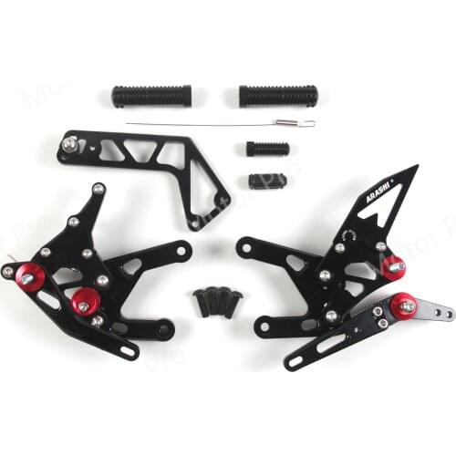 Adjustable Footrests For Yamaha YZF R1 RN32 2015 - 2019 Motorcycle Foot Rests Pegs Rearset Rear Set Pedal R1S R1M 2016 2017 2018