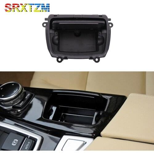 SRXTZM Front Center Console Ashtray for BMW 5 Series F10 F11 F18 520 525 535 10-16 Storage Box Cigarette Ashtray Holder 1pcs