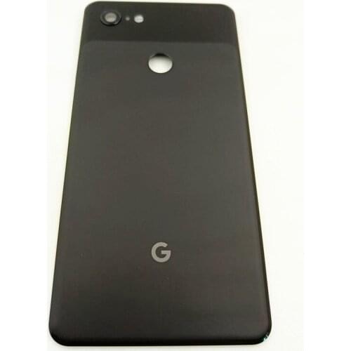 For Google Pixel 3 XL Glass Battery Cover Door Back Housing Rear Case For Google Pixel 3 Back Battery Door With Camera Lens