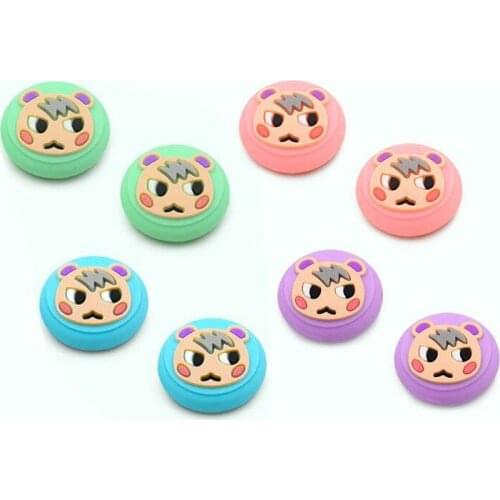 Cartoon Thumb Stick Grip Cap Joystick Protective Cover For Nintendo Switch Lite NS Joy-Con Controller Nintend Thumbstick Case