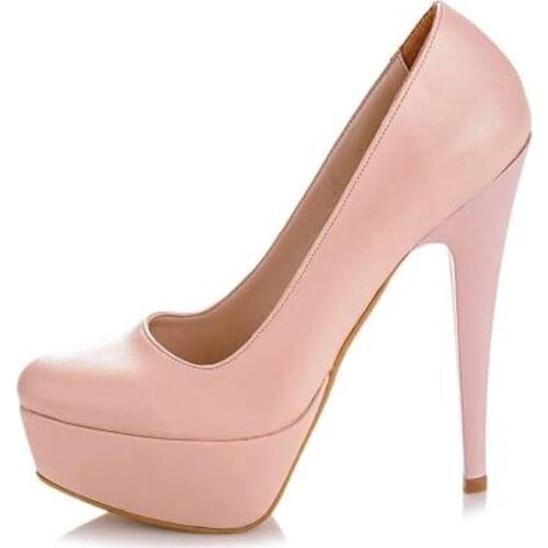 Women Thick Heel Platform High Heels Sandals Women Shoes for Women 2021 Pumps Summer Fashion Woman Thick Heel Platform Powder