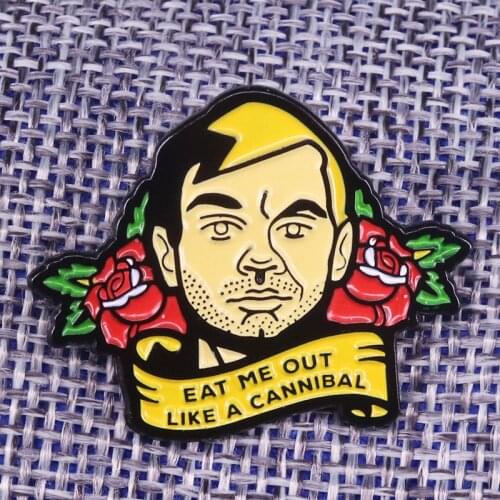 Ted Bundy Execution Day Burn Bundy Burn Pin Serial Killer badge Dahmer Crime Murder