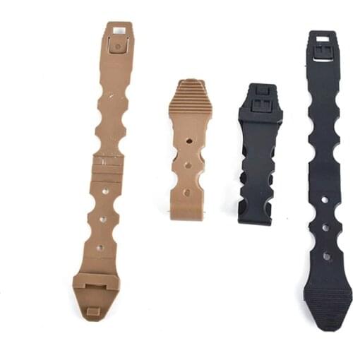 2PCS Durable Tactical Molle System Malice Clips Strap Buckle Accessory Nylon quick release strip