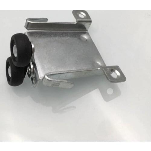 20pcs furniture Wardrobe Heavy Duty Track guide top Roller wood Sliding Door Cabinet Door Pulley Wheel Hanging Wheel