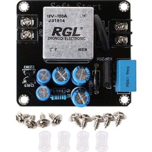100A 4000W High-Power Soft Start Circuit Power Board for Class A Amplifier Amp-Homeful