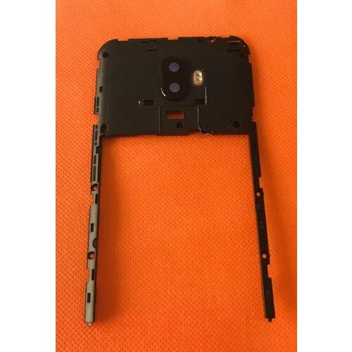 Used Original Back Frame + camera lens for Oukitel U18 MT6750T Octa Core Free Shipping