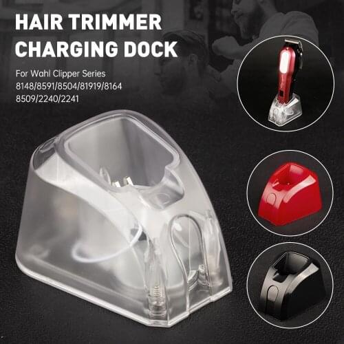 Cordless Hair Clipper Charging Stand Barber Tools Clipper Charging Base Dock Suitable For Most Wahl Hair Trimmer Haircut Tools