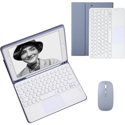 For iPad 5 6 9.7 2017 2018 Case For iPad Air 1 Air 2 Keyboard Case With Pencil Holder Mouse For iPad Pro 9.7 Cover Keyboard Case