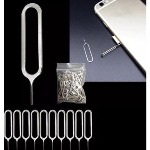 Winangelove 2000pcs High quality Sim Card Remover Tray Eject Pin Key Tool For iPhone 4G// 4S 5G /5GS for samsung