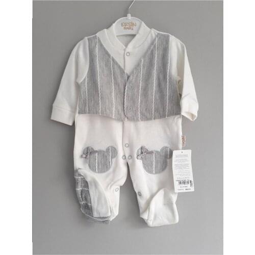 Jaju Baby Gray Vest Set