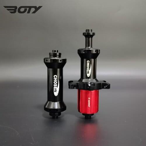 Chosen ASP1586B-ASP7187HP road bicycle hub Front 98g Rear 194g 20/24 holes Straight pull hub chosen 1586/7187 hub include skewer