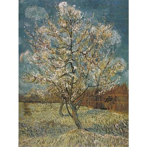 Landscape Van Gogh DIY 11CT Cross Stitch Embroidery Kits Needlework Craft Set Cotton Thread Printed Canvas Home Design