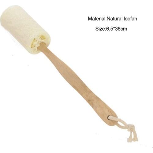 Natural Exfoliating Loofah Luffa Loofa Back Sponge Scrubber Brush Body Shower Bath Tools
