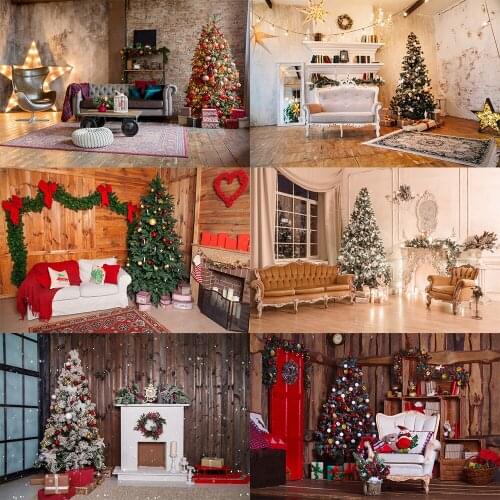 Scopiso Photography Backdrops Christmas and New Year Room Xmas Booth Party Decoration Photographic Photo Background Studio Props