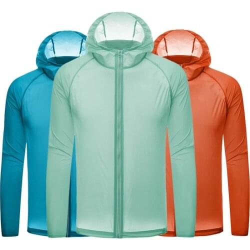 UPF50+ Sun-protective Windbreaker Women Running Sport Shirt Climbing Hiking Cycling Jersey Quick Dry Anti-UV Camping Skin Coat