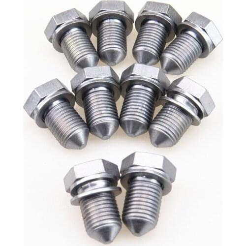 AZQFZ Oil Pan Sump Hexagon Screws For VW Touareg Beetle Eos Golf R32 Gti Rabbit Passat Tiguan Coupe Roadster A4 S4 Q7 N90813202