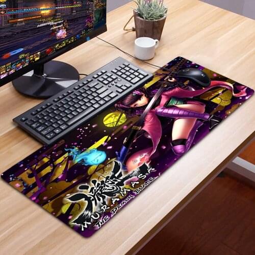 XXL Mouse Pad Wii Muramasa The Demon Blade Kawaii Mousepad Gaming Accessories L 30x60 Tapis De Souris Mausepad Tappetino Mouse