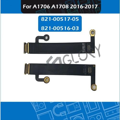 10pair/Lot 821-00517-05 821-00516-03 for Macbook Pro Retina 13" A1706 A1708 Display Back light Cable LCD Cable 2016 2017