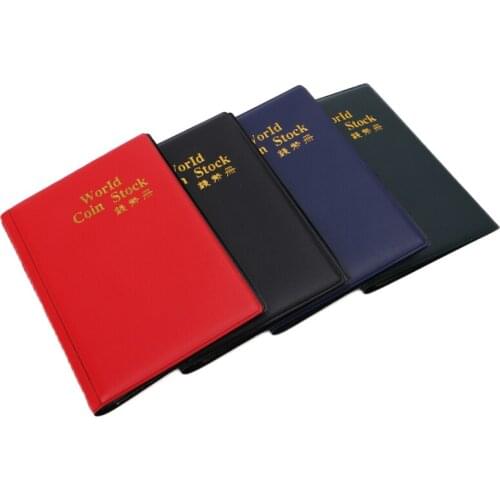 120 Coin Collection Storage Holders Money Penny Pockets Album Book Collecting