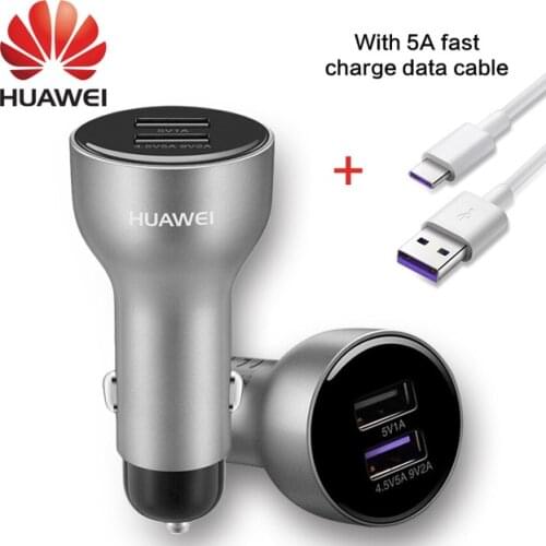 HUAWEI Car Super Charger SuperCharge 5A Type C Cable Adapter Original Mate30 5G P 30 20 10 Plus Mate 20X 20 10 9 Pro RS Nova5pro