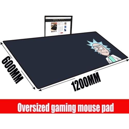 MRGBEST 1200x600x3mm Super Large Anime MousePad Large Locking Edge Gaming Mouse Pad XXL Soft CSGO Dota 2 Laptop Notebook Mat