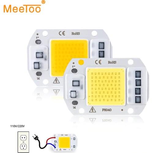 COB Chip Lamp LED 50W 30W 20W 10W 3W 5W 7W 9W Power LED Chip 220V Diode Lamp Powerful LEDs Light Matrix For Floodlight Spotlight