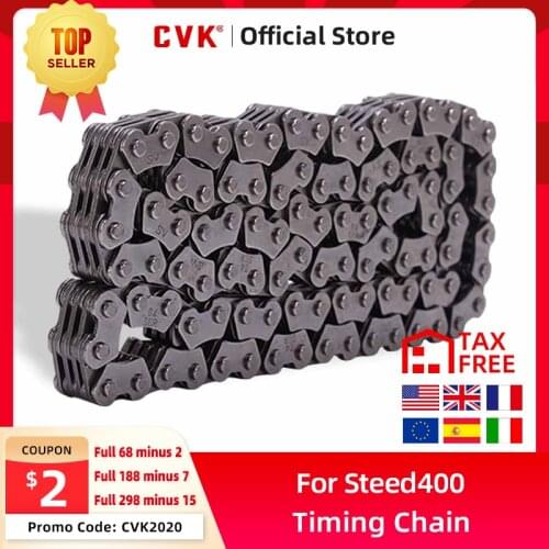 CVK Motorcycle Accessories Parts Camshaft Timing Chain For Hondar Steed400