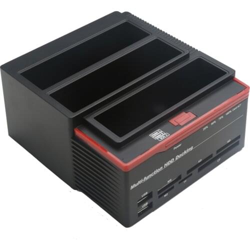 USB 3.0 to 2 SATA 1 IDE HDD Hard Drive Disk Docking Station Card Reader usb hub 3.0 2.5"/3.5" M2 TF Memory Card Slot