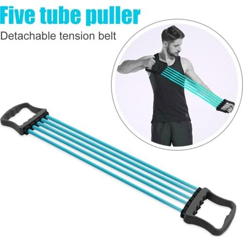 Chest Expander Band Yoga Gym Fitness Pull Rope Back Arm Strength Resistance Bands Home Workout Elastic Training Expander