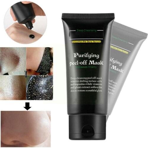 50g Deep Cleaning Blackhead Remover Mask Remove Black Improve Acne Shrinking Head Care Pore Acne Skin Treatment Rough Face K8K1