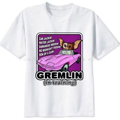 Gremlin 20T shirt men t fashion t-shirt O Neck white TShirts For man Top Tees7 fashion short t shirt Funny men tops