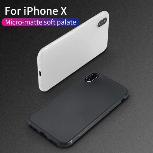 Soft TPU Plain Case For iPhone 7 8 X XR Xs Xs Max Case Business Phone Cover For iPhone 8 Plus 6 6s 6Plus 6s Plus 7 Plus Cover