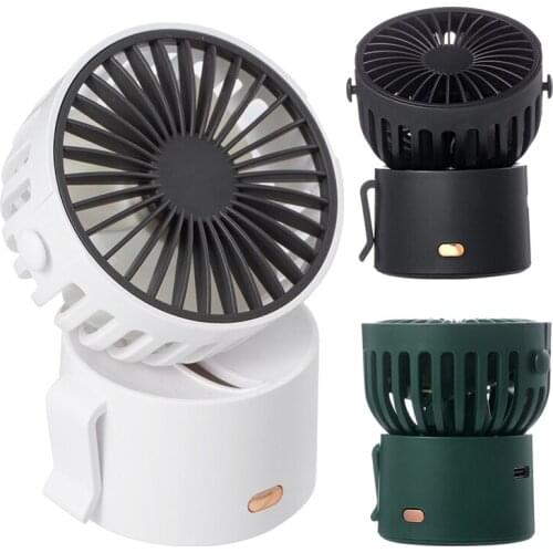 USB Desk Fan Small Personal Desktop Table Fan with Quiet Operation Portable Mini Fan for Office Bedroom Office