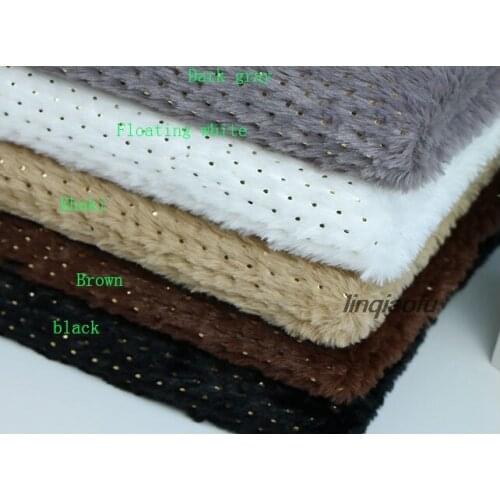 2018 new hot stamping cloth dull rabbit toy pillow fabric