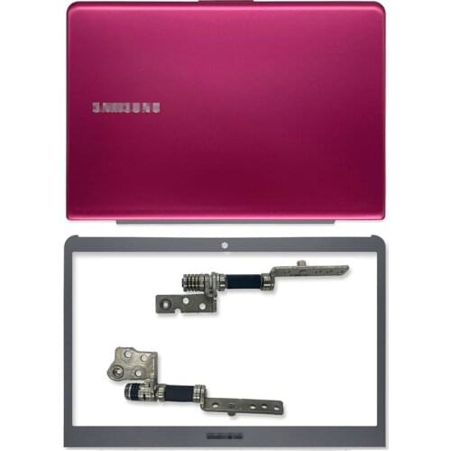 NEW For Samsung NP530U3C NP530U3B NP535U3C NP535U3B Laptop Top Case Silver LCD Back Cover /Front Bezel/LCD Hinges/Hinge Cover
