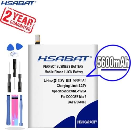 New Arrival [ HSABAT ] 5200mAh BAT17654060 Replacement Battery for Doogee Mix 2