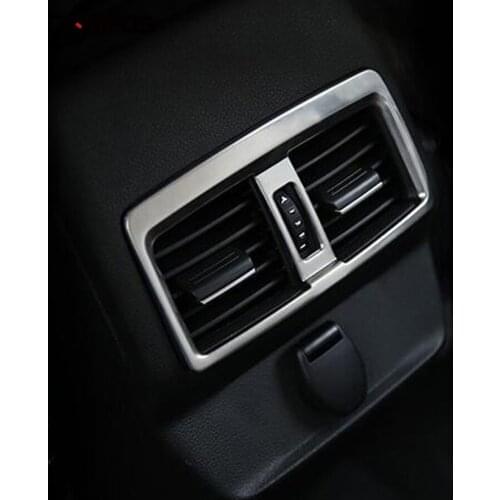 For Renault Koleos 2016-2020 2021 Center Armrest Box Rear Air Condition Vent Outlet Cover Trim Interior Accessories Car Styling