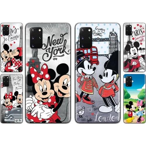 Mickey Minne Have Fun For Samsung S20 FE A91 A81 A72 A71 A52 A51 A42 A41 A32 A31 A21 A12 Lite Transparent Phone Case