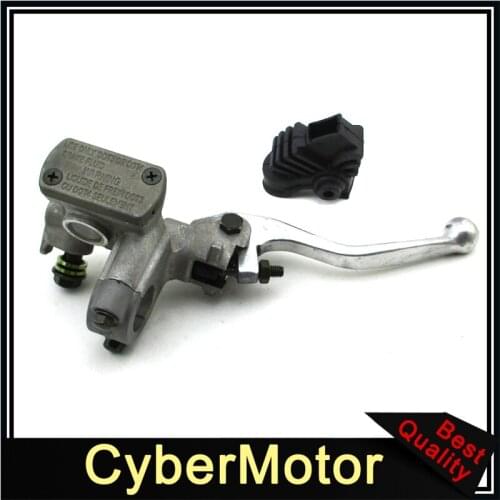 7/8'' 22mm M10x1.25mm Handle Right Brake Master Cylinder Lever For Honda XR CRF 250R 45510-KCE-671 Motocross Dirt Bike